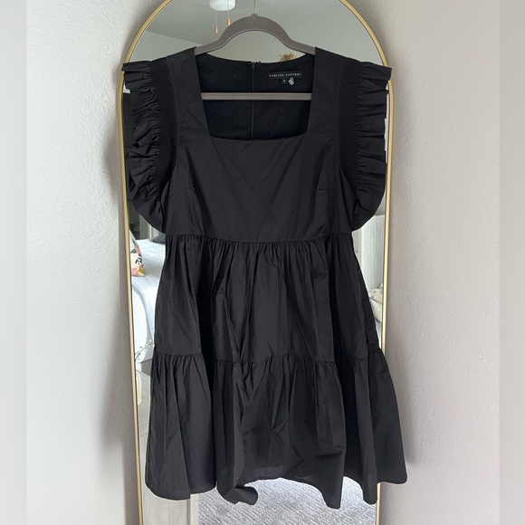 English Factory Black Mini Dress - Picture 1 of 5